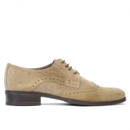 Freizeitschuhe Herren 783 Sand Velours