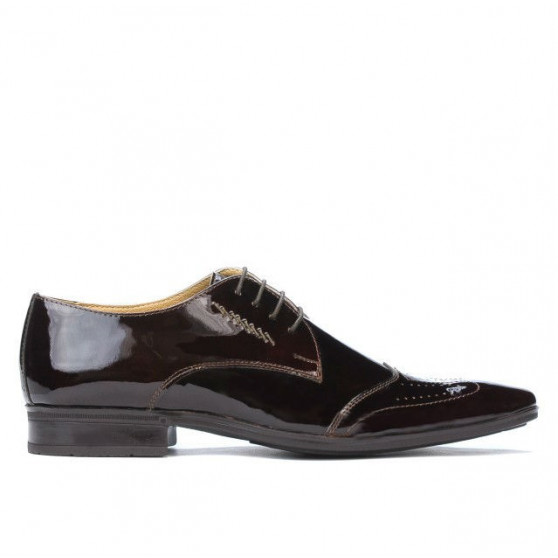 Elegante Herrenschuhe 792 Lack Bordeaux Elegante Herrenschuhe 792 Lack Bordeaux
