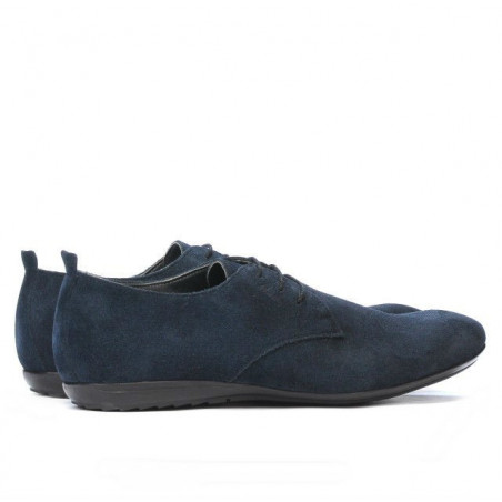 Herren Freizeitschuhe 794 Velours Indigo-1