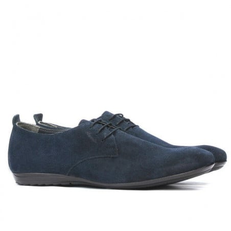 Herren Freizeitschuhe 794 Velours Indigo-1
