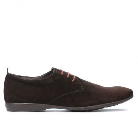 Herren Freizeitschuhe 794 Kaffee Velours