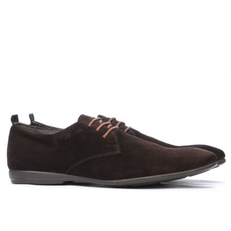 Herren Freizeitschuhe 794 Kaffee Velours