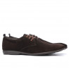 Herren Freizeitschuhe 794 Kaffee Velours