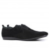 Herren Freizeitschuhe 794 schwarz Velours