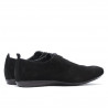 Herren Freizeitschuhe 794 schwarz Velours