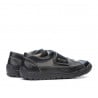 Kinderschuhe 107 schwarz+grau