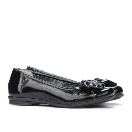 Kinderschuhe 129 Lackschwarz