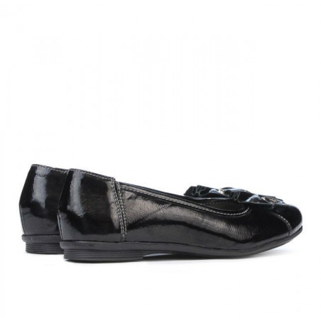 Kinderschuhe 129 Lackschwarz