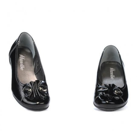 Kinderschuhe 129 Lackschwarz