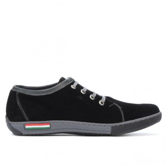 Jugendsportschuhe 309 Schwarz Velours Jugendsportschuhe 309 Schwarz Velours