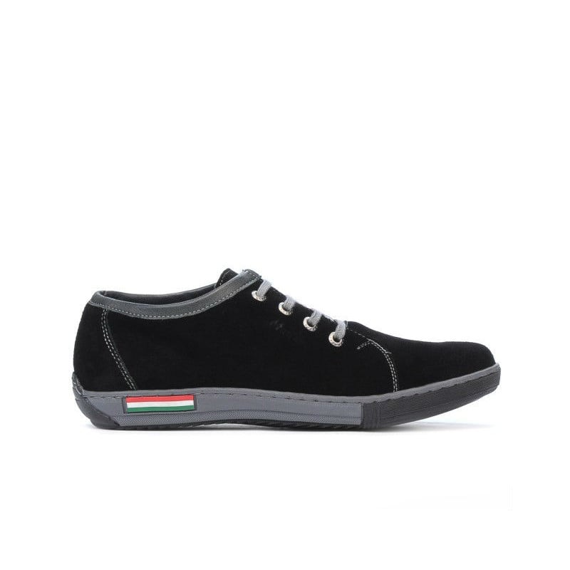 Jugendsportschuhe 309 Schwarz Velours
