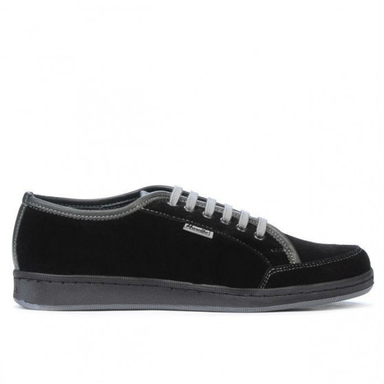 Jugendsportschuhe 312 Schwarz Velours Jugendsportschuhe 312 Schwarz Velours