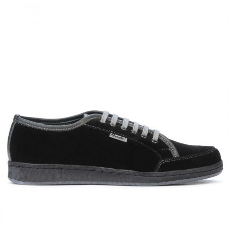 Jugendsportschuhe 312 Schwarz Velours