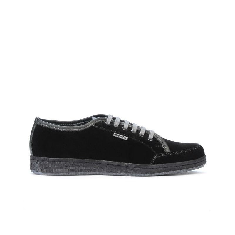 Jugendsportschuhe 312 Schwarz Velours