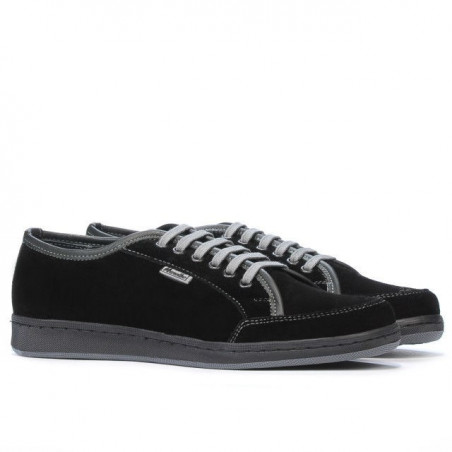 Jugendsportschuhe 312 Schwarz Velours