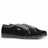 Jugendsportschuhe 312 Schwarz Velours