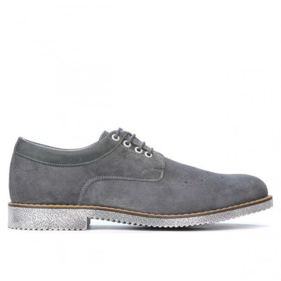 Herrenschuhe casual 739 anthrazit Velour Herrenschuhe casual 739 anthrazit Velour