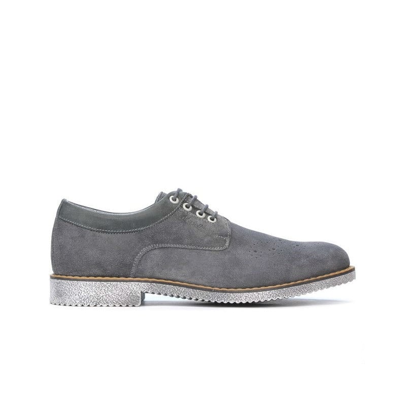 Herrenschuhe casual 739 anthrazit Velour