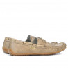 Herren-Mokassins 778p perforiert Sandfarbe