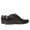Freizeitschuhe Herren 783 Lack Kaffee