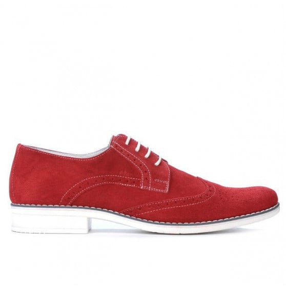 Herren Freizeitschuhe 783 rot Velours Herren Freizeitschuhe 783 rot Velours