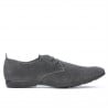 Herren Freizeitschuhe 794 Anthrazit Velours