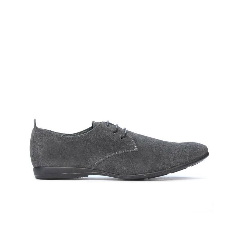 Herren Freizeitschuhe 794 Anthrazit Velours