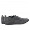 Herren Freizeitschuhe 794 Anthrazit Velours