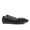 Kinderschuhe 129 schwarz Velours