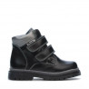 Kleine Kinderschuhe 37c schwarz+silber