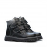 Kleine Kinderschuhe 37c schwarz+silber