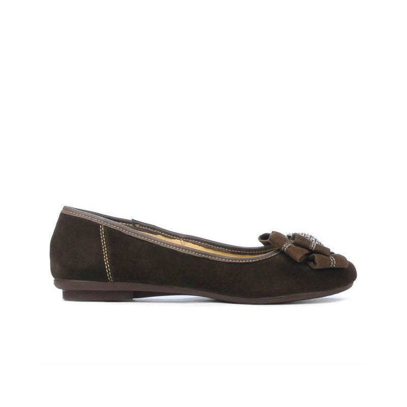 Damenschuhe 181 Kaffee Velours