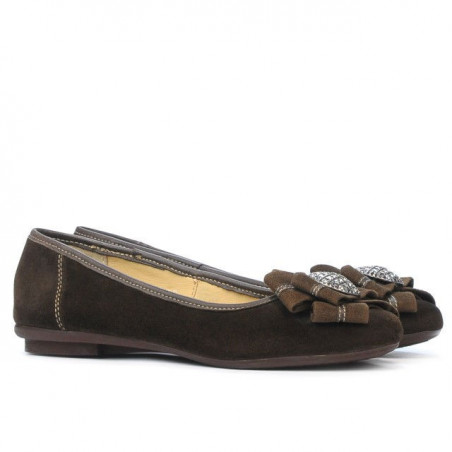 Damenschuhe 181 Kaffee Velours