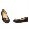 Damenschuhe 181 Kaffee Velours