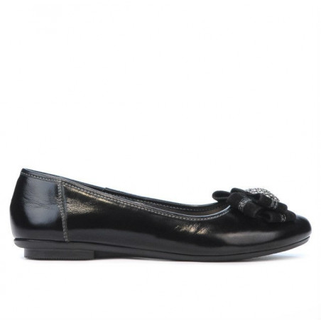 Damenschuhe Ballerinas 181 Lack Schwarz