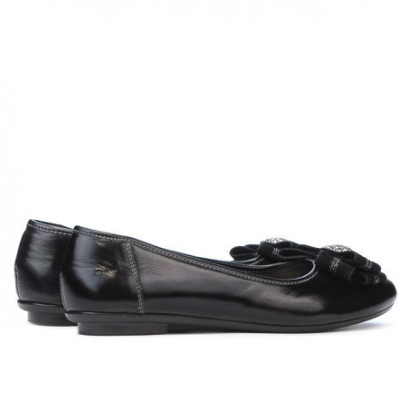 Damenschuhe Ballerinas 181 Lack Schwarz