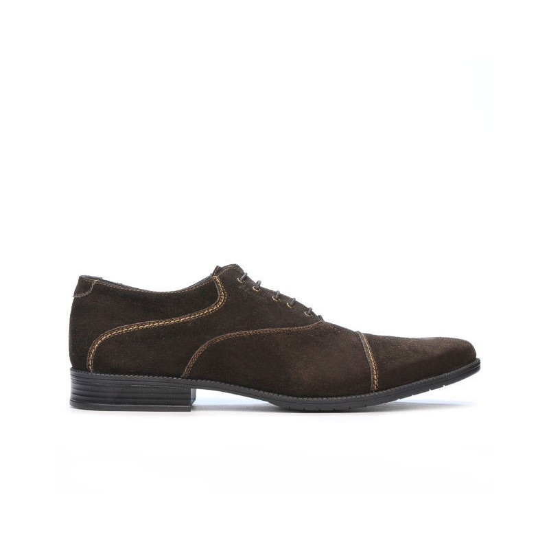 Casual / elegante Schuhe 738 Kaffee Velours