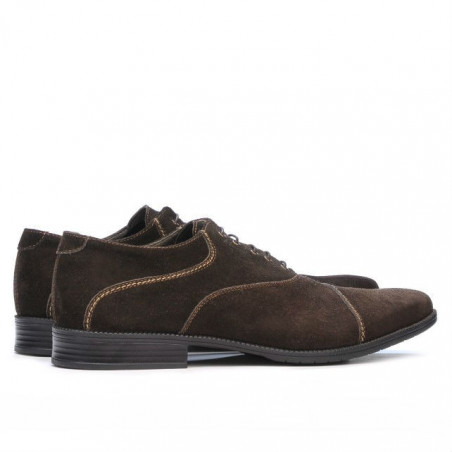 Casual / elegante Schuhe 738 Kaffee Velours