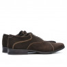 Casual / elegante Schuhe 738 Kaffee Velours