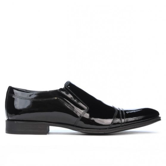Elegante Herrenschuhe 796 schwarzer Lack Elegante Herrenschuhe 796 schwarzer Lack