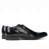 Elegante Herrenschuhe 796 schwarzer Lack
