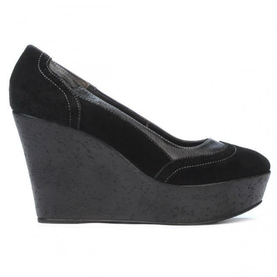 Damen Freizeitschuhe 630 schwarz Velours Damen Freizeitschuhe 630 schwarz Velours