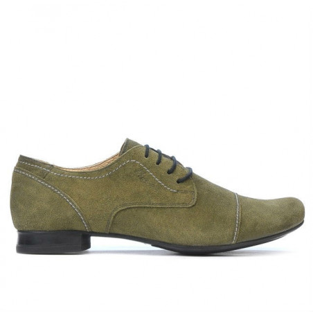 Damen Freizeitschuhe 180 khaki Velours