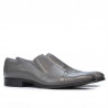 Elegante Herrenschuhe 796 grau