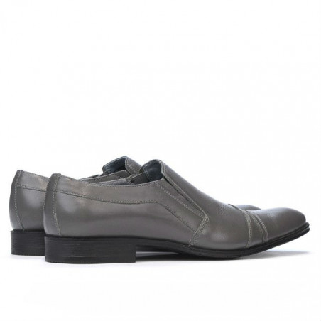 Elegante Herrenschuhe 796 grau