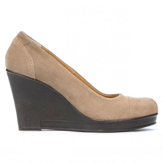 Damen Freizeitschuhe 177 Cappuccino Velours Damen Freizeitschuhe 177 Cappuccino Velours
