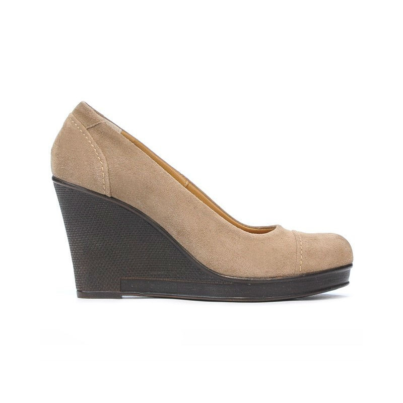 Damen Freizeitschuhe 177 Cappuccino Velours