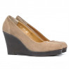 Damen Freizeitschuhe 177 Cappuccino Velours