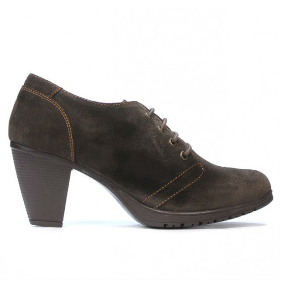 Damen Freizeitschuhe 167 kaffeefarbener Velours Damen Freizeitschuhe 167 kaffeefarbener Velours