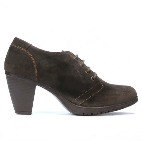 Damen Freizeitschuhe 167 kaffeefarbener Velours